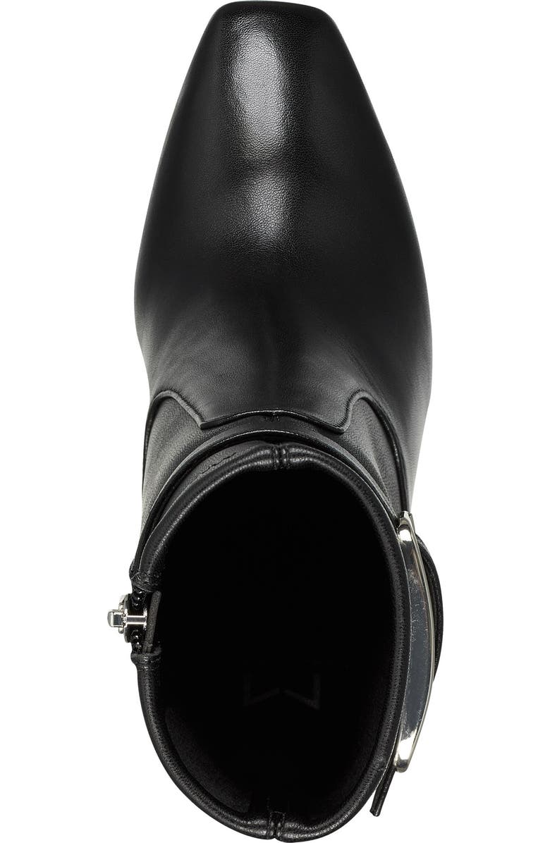 Marc Fisher LTD Cyndi Buckle Square Toe Bootie, Alternate, color,