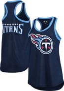 G-III 4HER BY CARL BANKS Women's G-III 4Her by Carl Banks Navy Tennessee Titans Tater Tank Top