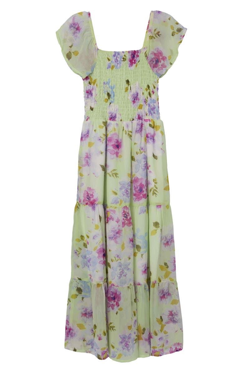 Speechless Kids' Smocked Dress with Purse Set, Alternate, color,