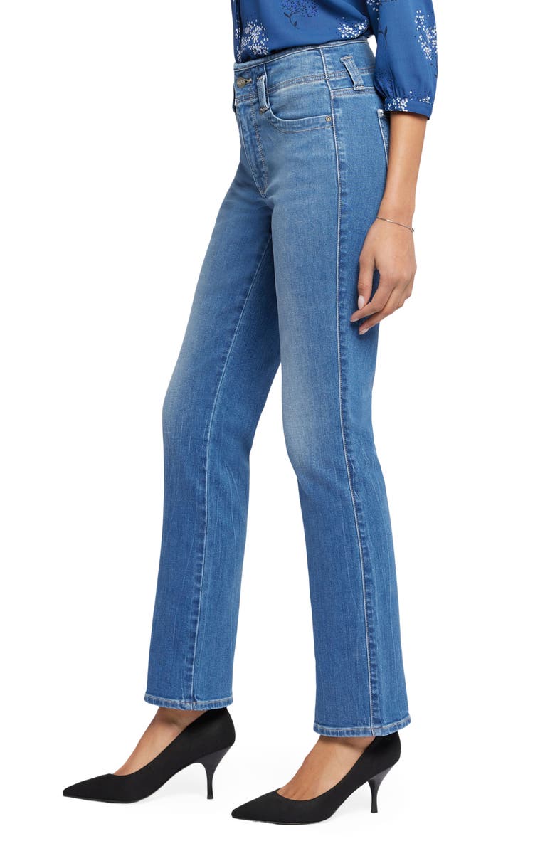 NYDJ Marilyn Hollywood High Waist Straight Leg Jeans, Alternate, color, Fairmont