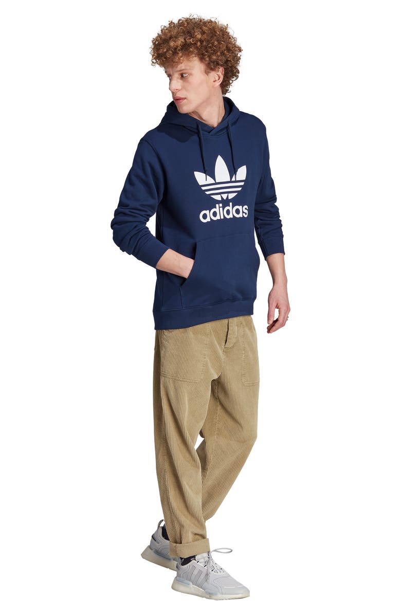 adidas Lifestyle Trefoil Graphic Hoodie, Alternate, color, Nindig