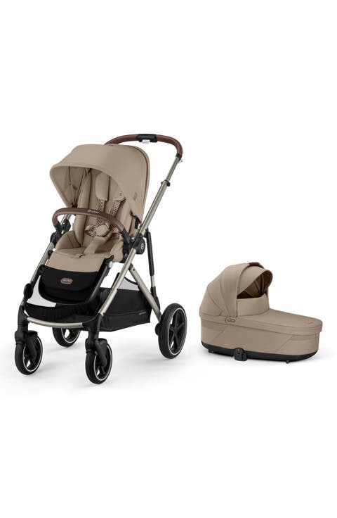 Gazelle S Single to Double Stroller System & Carrycot