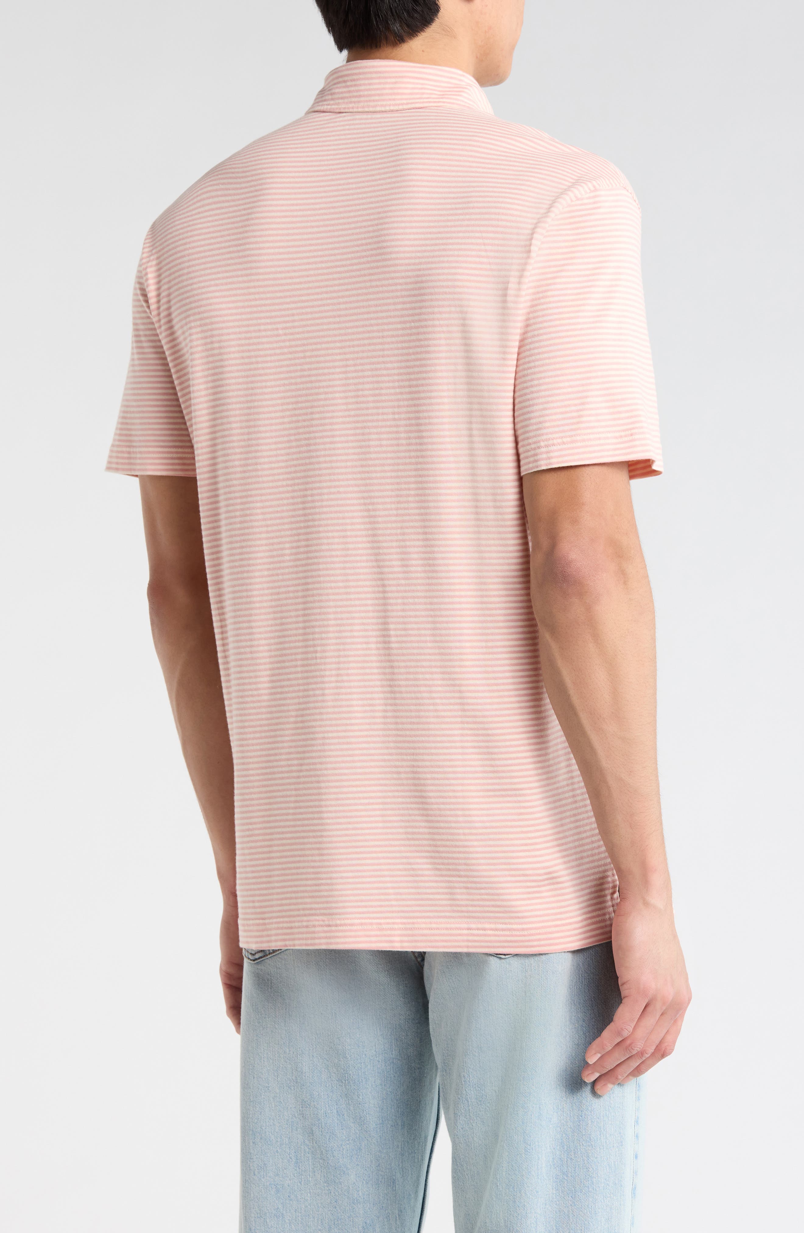 Bryce Stripe Jersey Polo - image 4