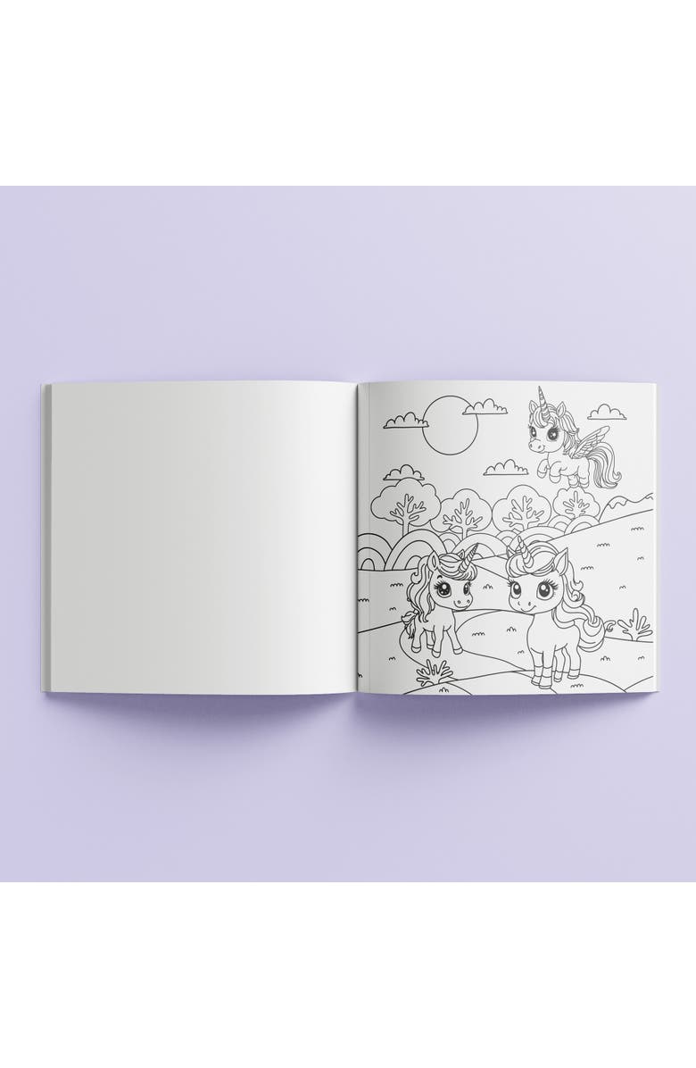 KALEIDOSCOPE Coloring Book, Unicorn Magic, 96 Pages, Kids 8+, Alternate, color, Multicolored
