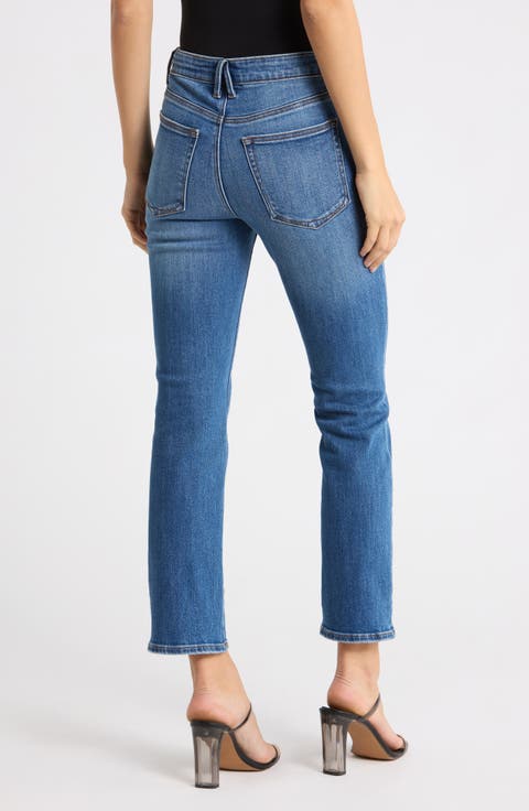 Good Legs High Waist Straight Leg Jeans