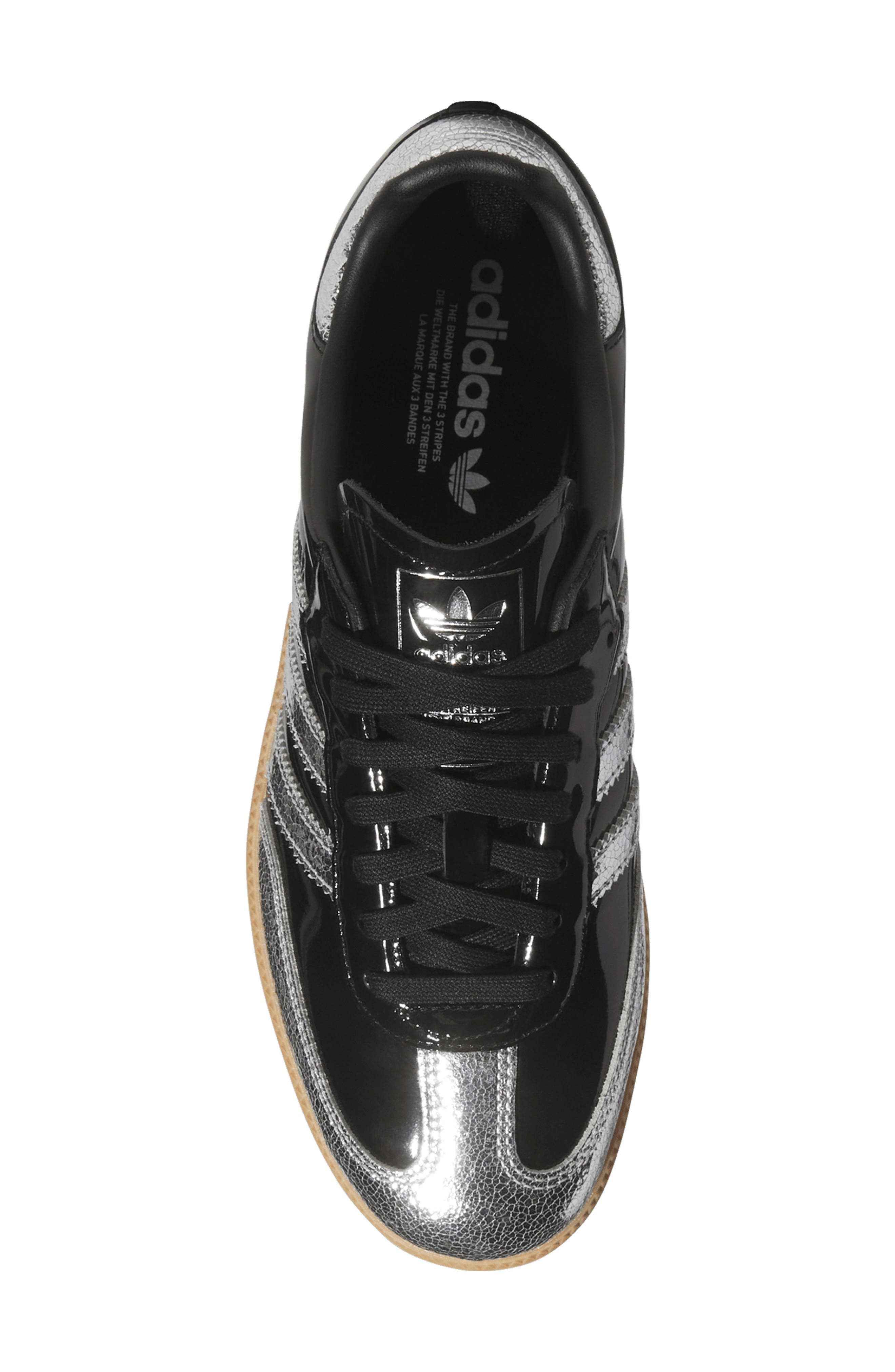 Gender Inclusive Samba OG Sneaker, Alternate, color, CORE BLACK