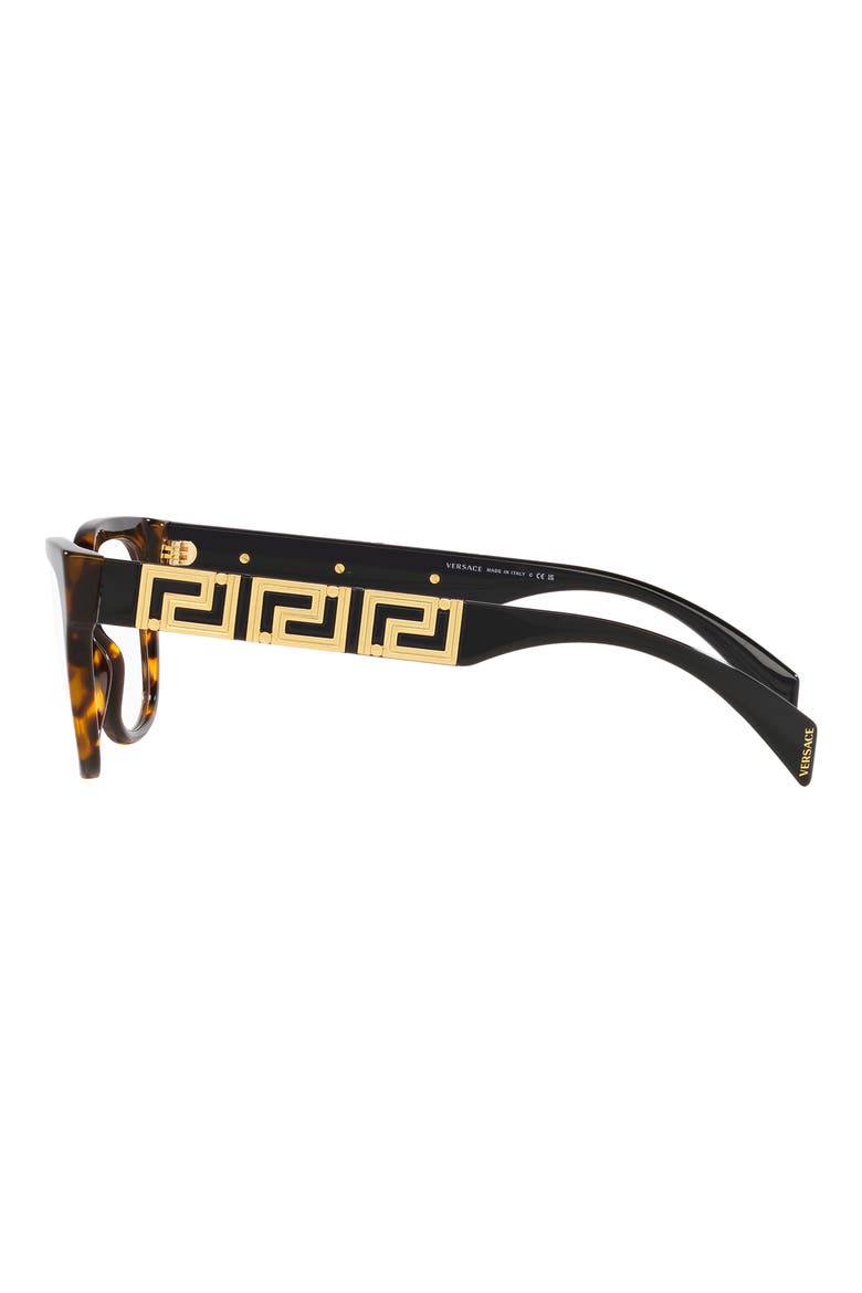 52mm Pillow Optical Glasses, Alternate, color, HAVANA
