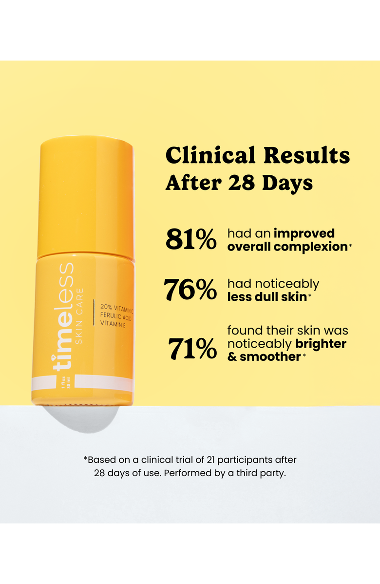 Timeless Skin Care 20% Vitamin C + E Ferulic Acid Serum, Alternate, color, 1Oz