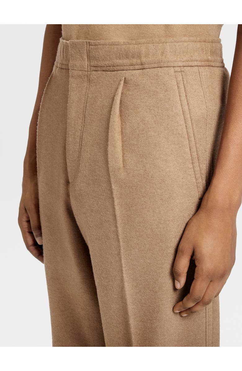 ZEGNA Camel Hair Pants, Alternate, color,