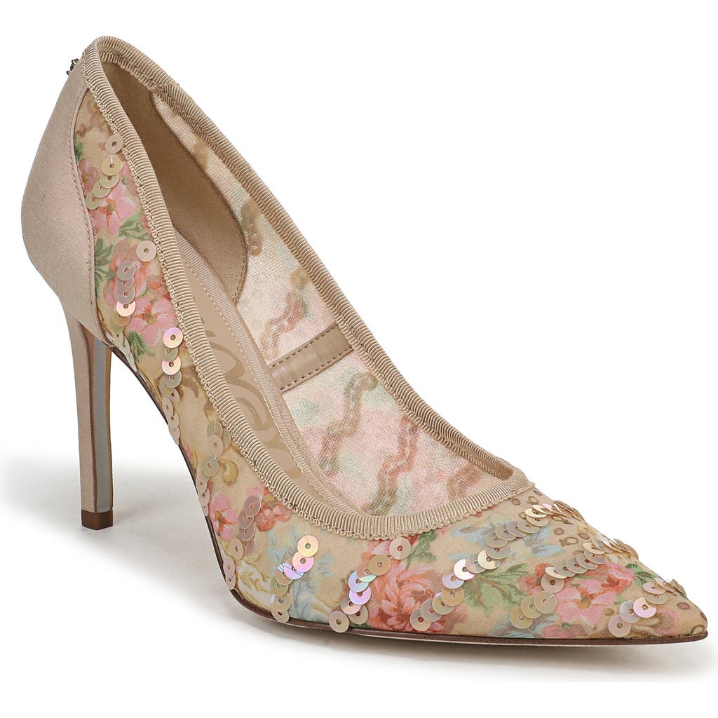 Sam Edelman Hazel Pointed Toe Pump In Multi