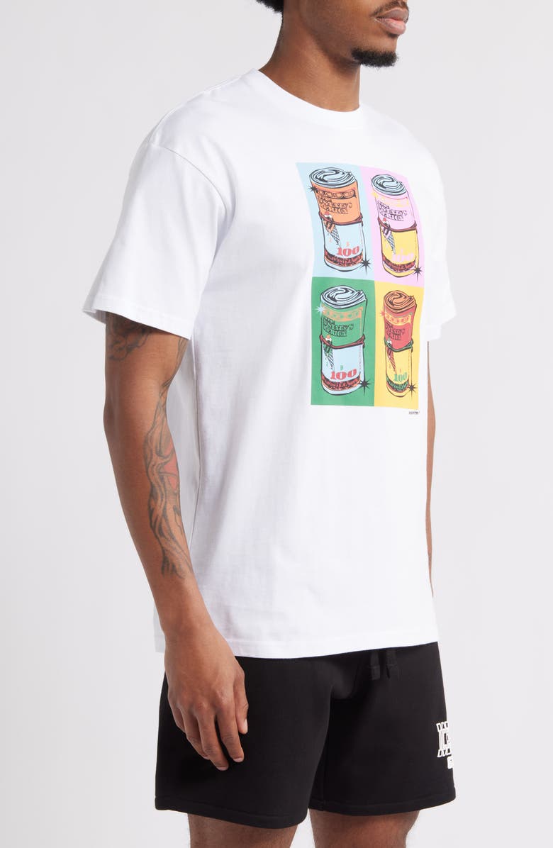 ICECREAM Warbucks Graphic T-Shirt, Alternate, color, White