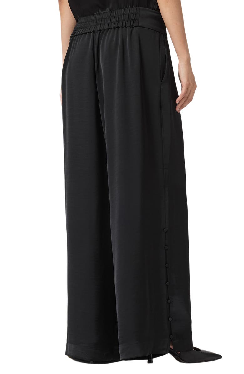 AllSaints Leanne Wide Leg Pants, Alternate, color, 