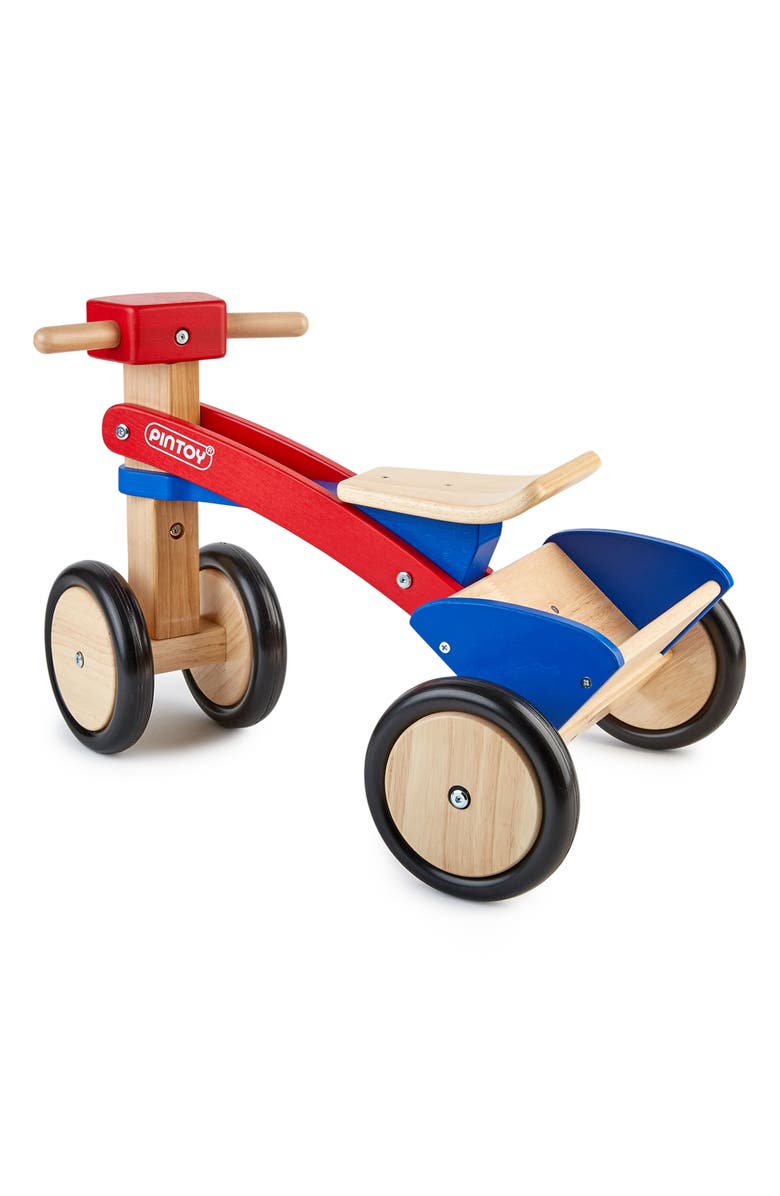 Pintoy Wood Pick-Up Trike, Alternate, color, 