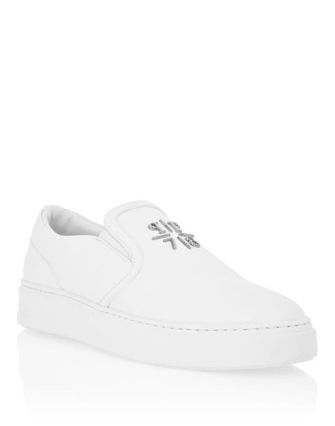 Nappa Leather Slip On Triangle Unisex