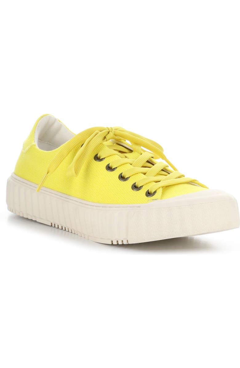 Bos. & Co. Chaya Sneaker, Main, color, Yellow Canvas