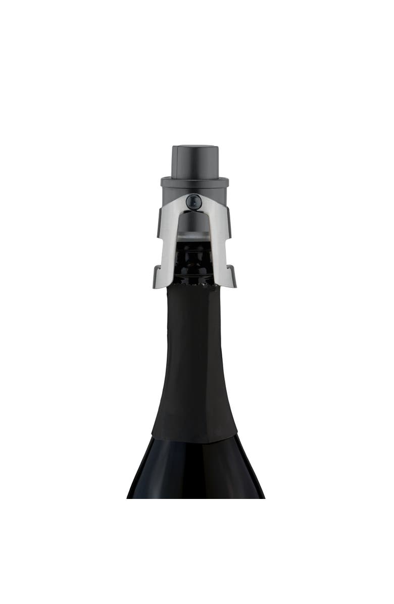 Innovine Champagne Saver, Alternate, color, Graphite