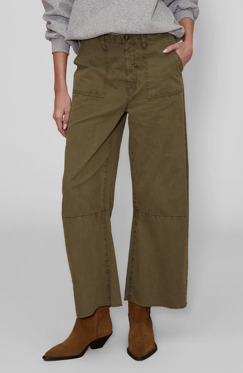 LE JEAN Utility Barrel Leg Pants, Main, color, 