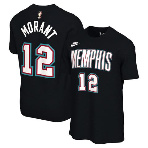 Unisex Nike Ja Morant Black Memphis Grizzlies Name & Number T-Shirt - Classic Edition