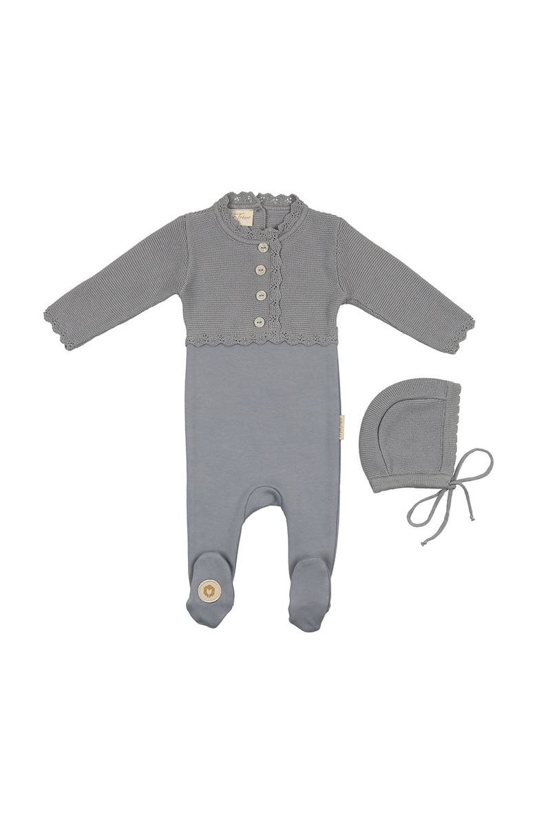 Mon Tresor Bebe Mock-Cardigan Gift Set, Main, color, 