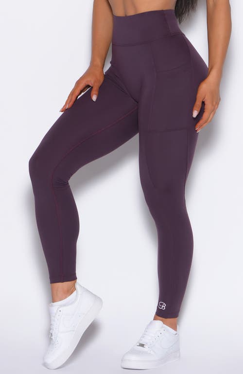 Bombshell Sportswear Define Leggings In Purple