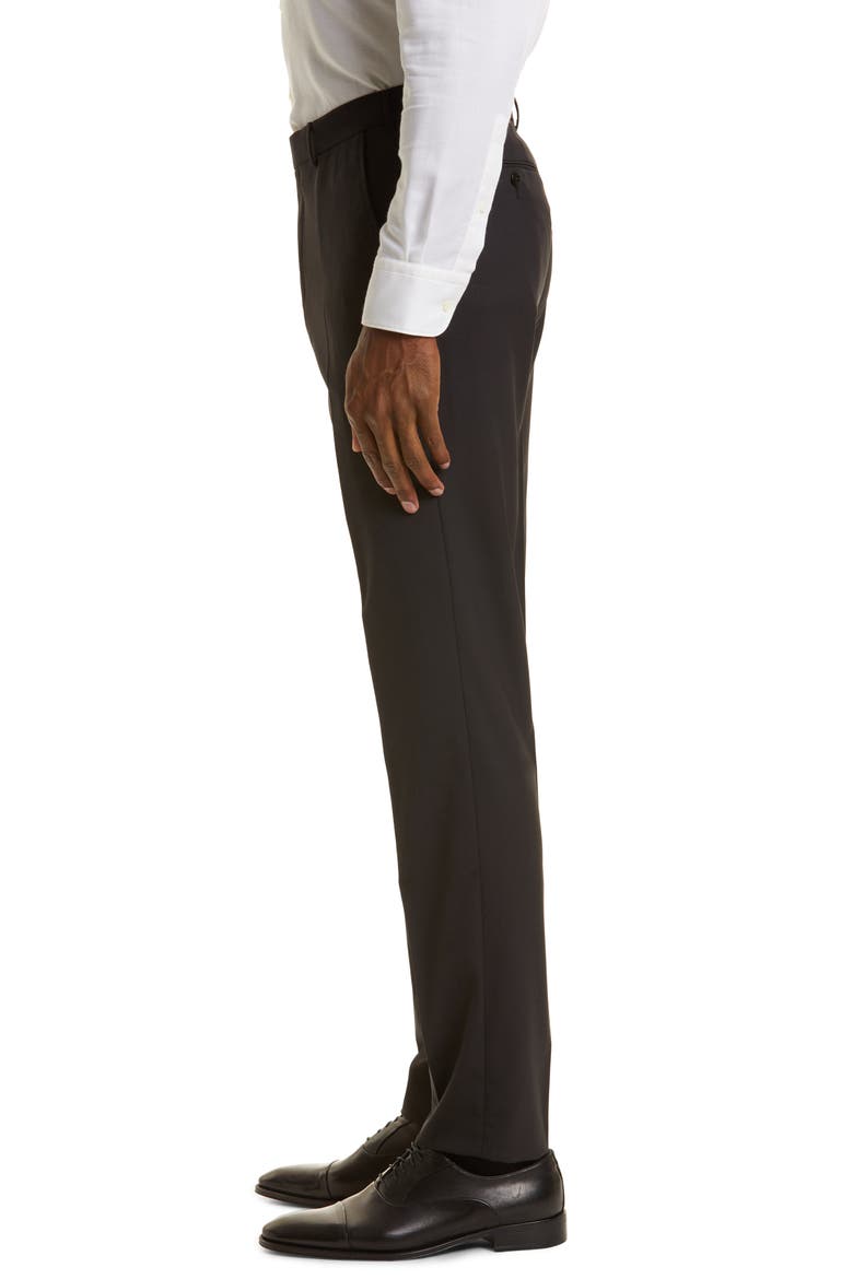 High Performance™ Wool Trousers, Alternate, color, BLACK