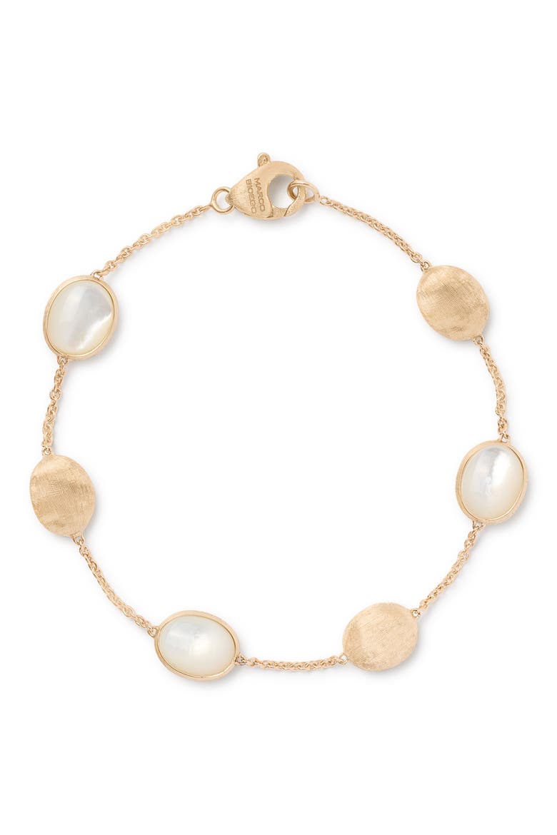 Siviglia 18K Yellow Gold Mother-of-Pearl Bracelet, Main, color, 18K YELLOW GOLD
