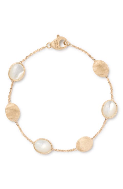 Siviglia 18K Yellow Gold Mother-of-Pearl Bracelet