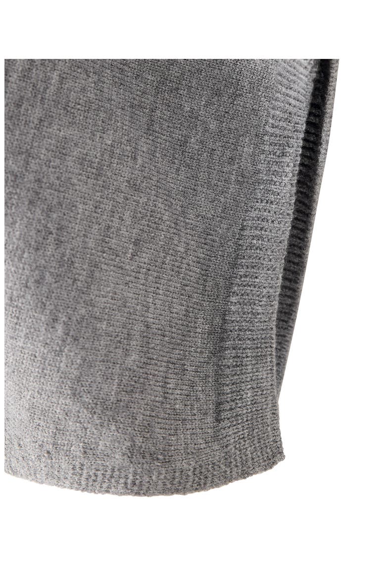 Vanessa Asymmetric Hem Sweater, Alternate, color, MEDIUM HEATHER GREY