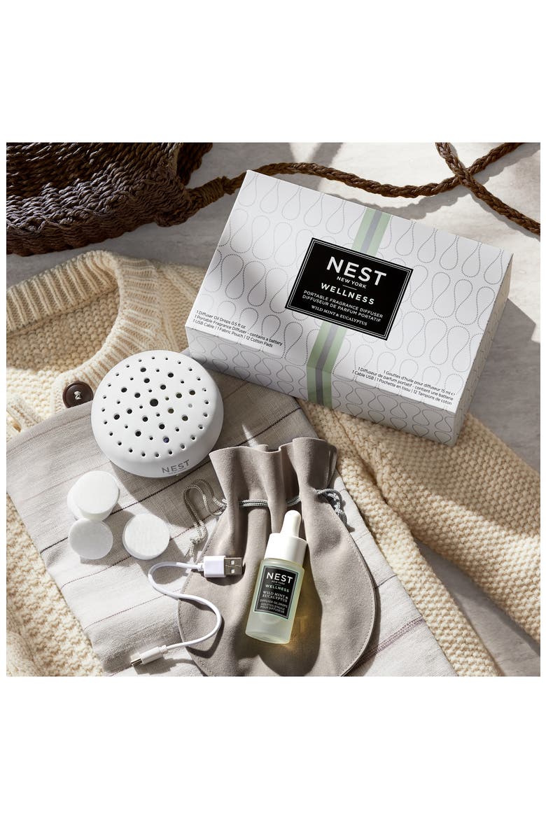 Portable Fragrance Diffuser Set, Alternate, color, NO COLOR