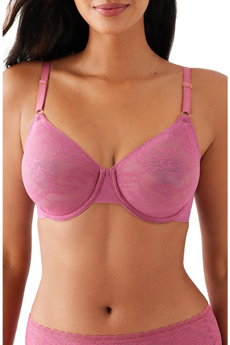 High Profile™ Underwire Unlined Bra, Main, color, MALAGA