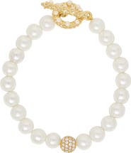 Ettika Pearl Beaded Bracelet
