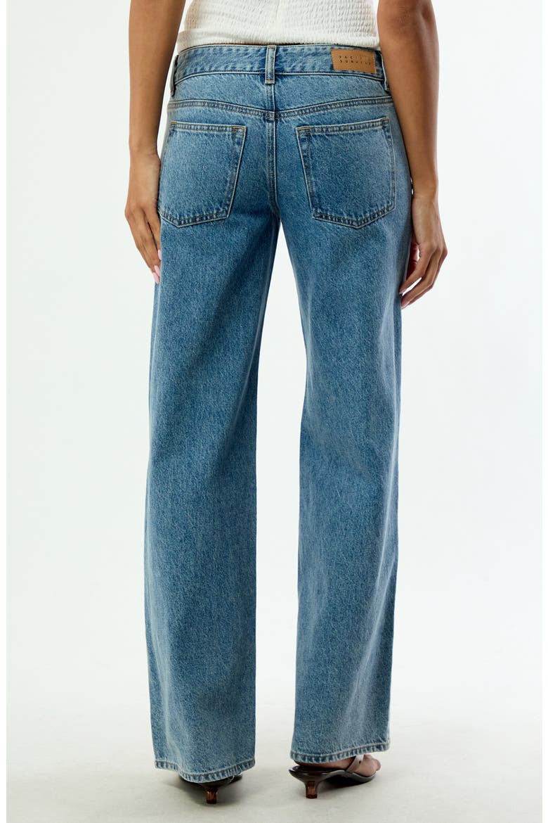Casey Low Rise Baggy Jeans, Alternate, color, MEDIUM INDIGO