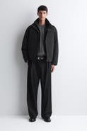 COS Padded Mock-neck Down Jacket