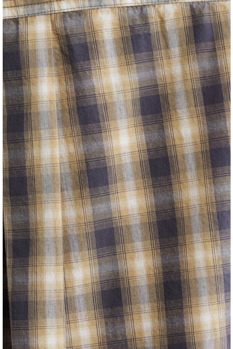 Solana Checked Organic Cotton Shirt, Alternate, color, CARDAMON