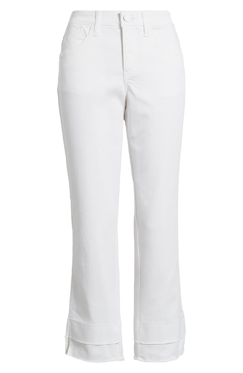 Wit & Wisdom 'Ab' Solution Kick Flare Jeans, Alternate, color, Optic White