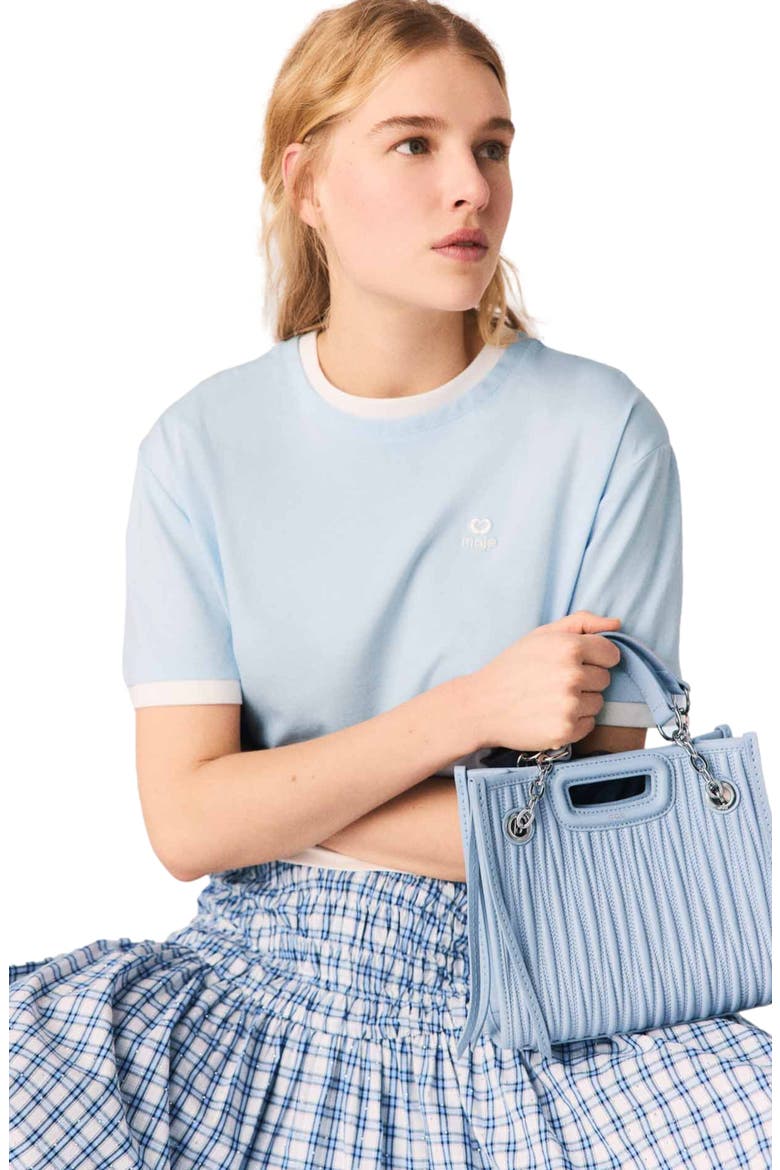Two-tone T-shirt, Alternate, color, Blue sky