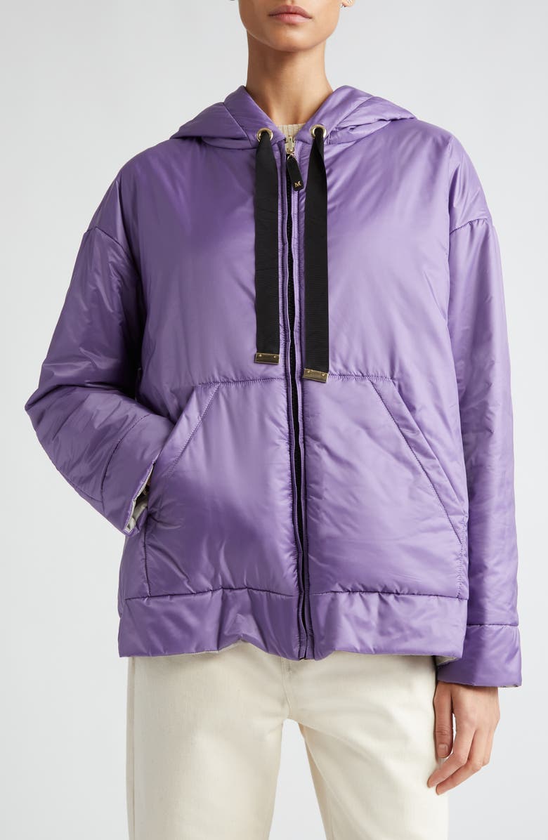 Max Mara Greenbox Reversible Hooded Jacket, Main, color,
