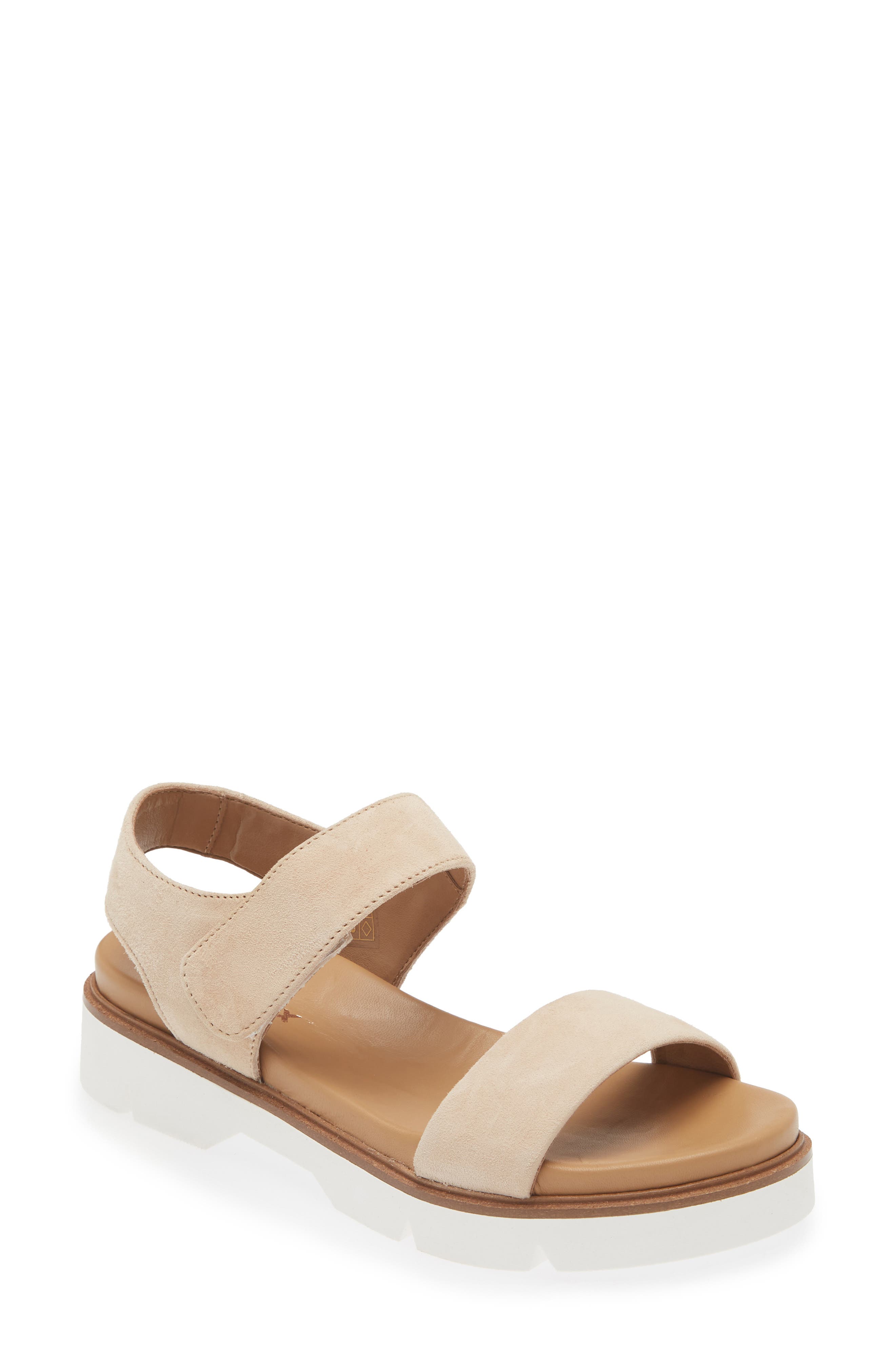 Adrienne Ankle Strap Sandal, Main, color, QUARZ