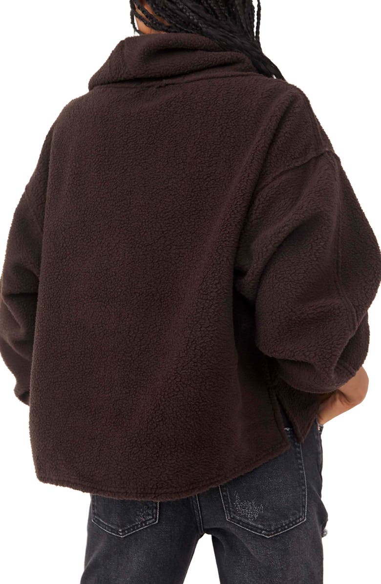 Free People Elk Mountain Funnel Neck Sweatshirt, Alternate, color, 