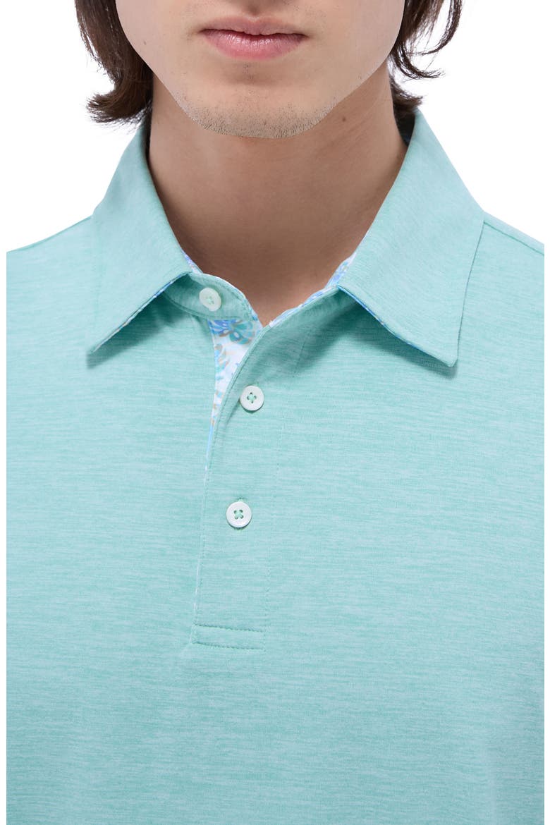 Three-Button Performance Polo, Alternate, color, MENTHOL