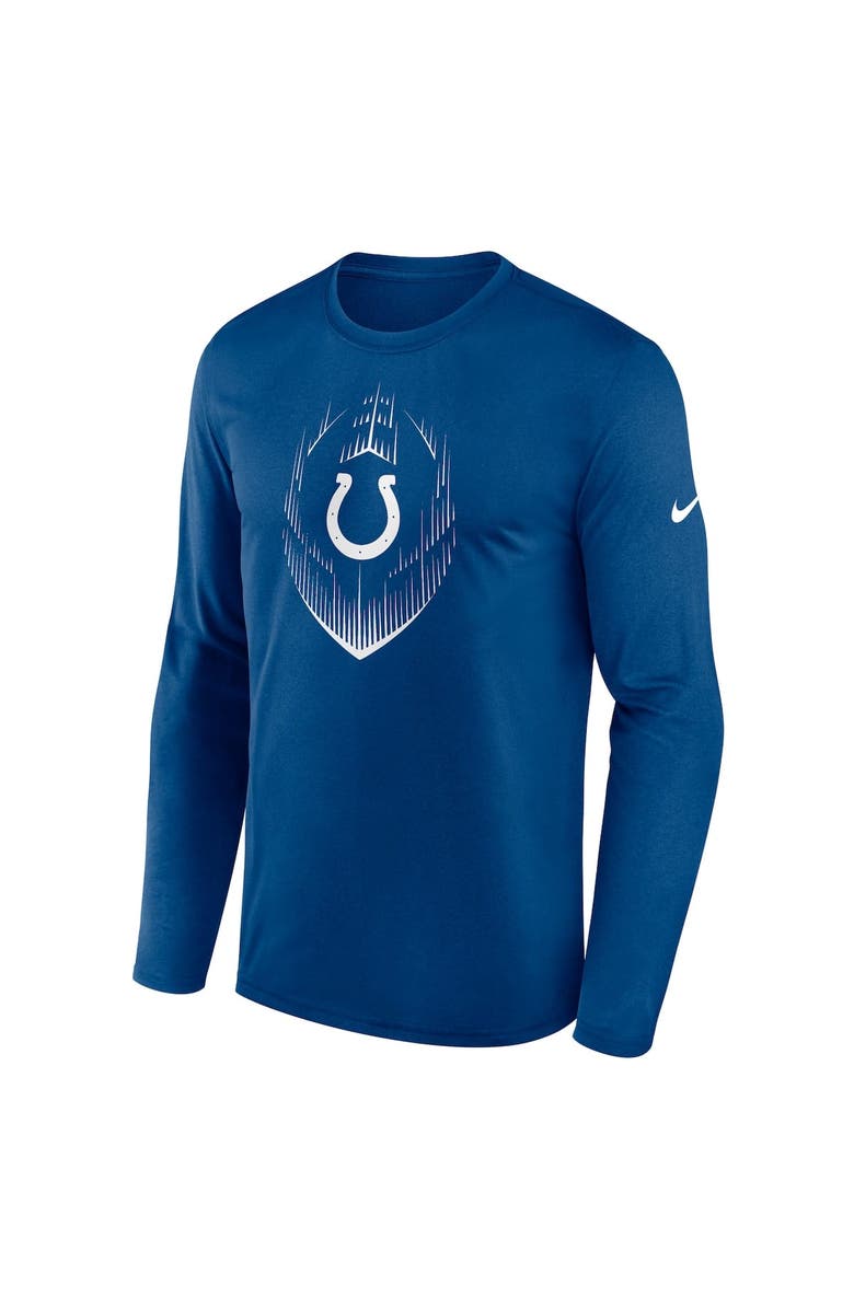 Nike Men's Nike Royal Indianapolis Colts Legend Icon Long Sleeve T-Shirt, Alternate, color, 