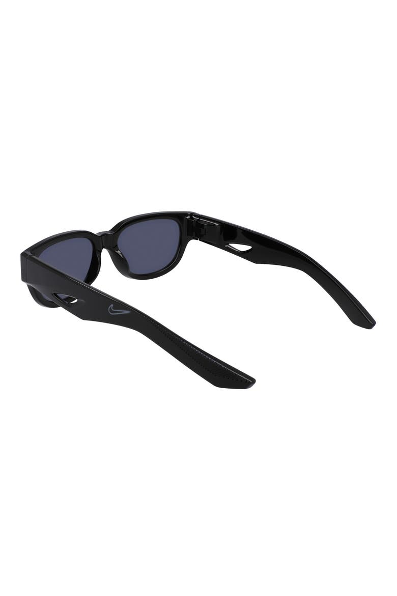 Variant II 54mm Oval Sunglasses, Alternate, color, BLACK / GREY