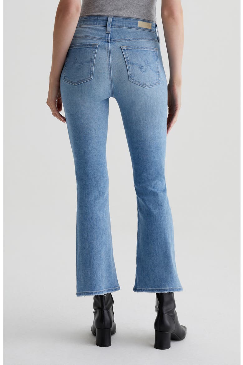 Farrah Mid Rise Rise Crop Bootcut Jeans, Alternate, color, NORDIC SEA