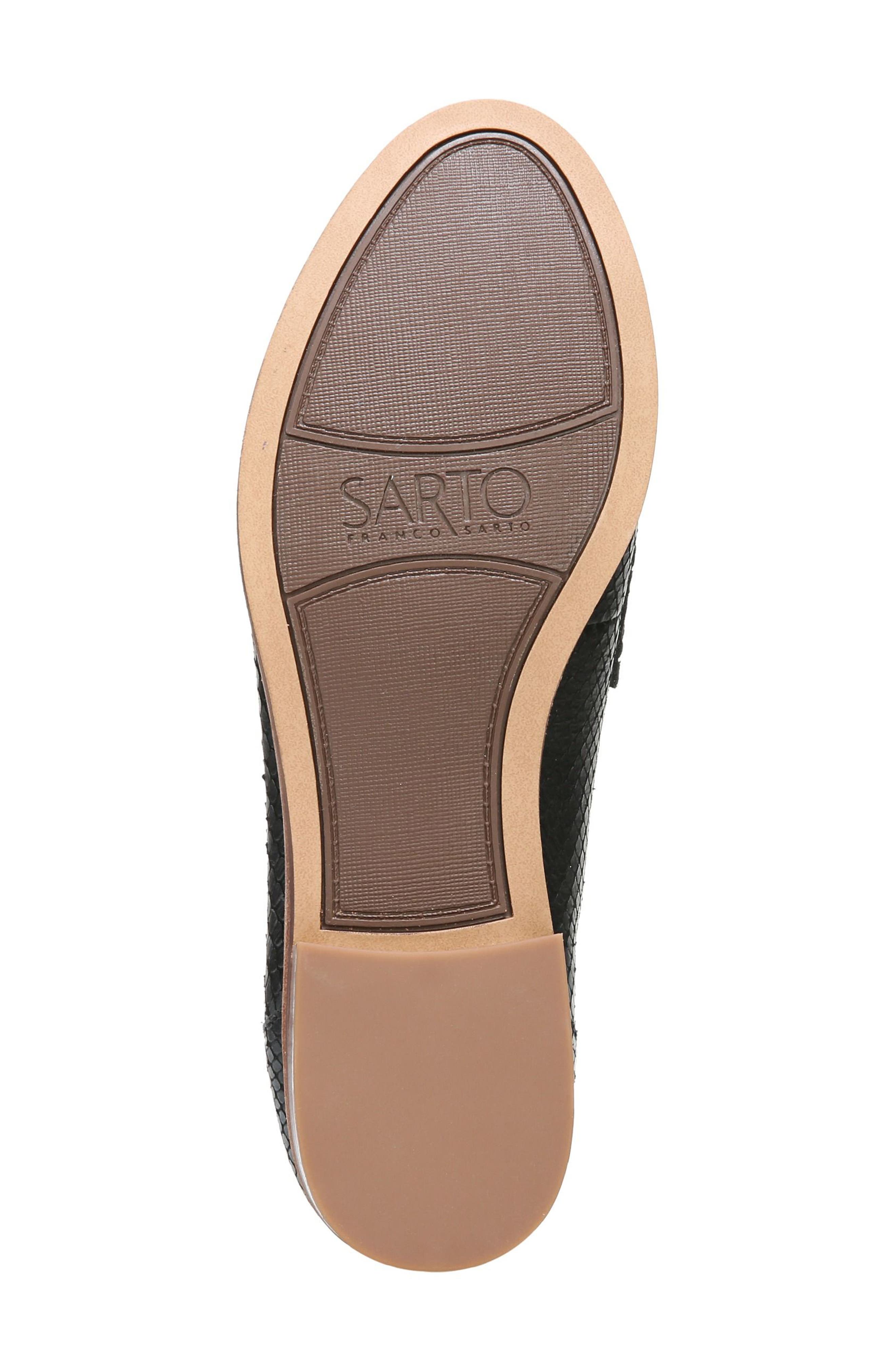 'Jolette' Penny Loafer, Alternate, color, BLACK PRINTED LEATHER