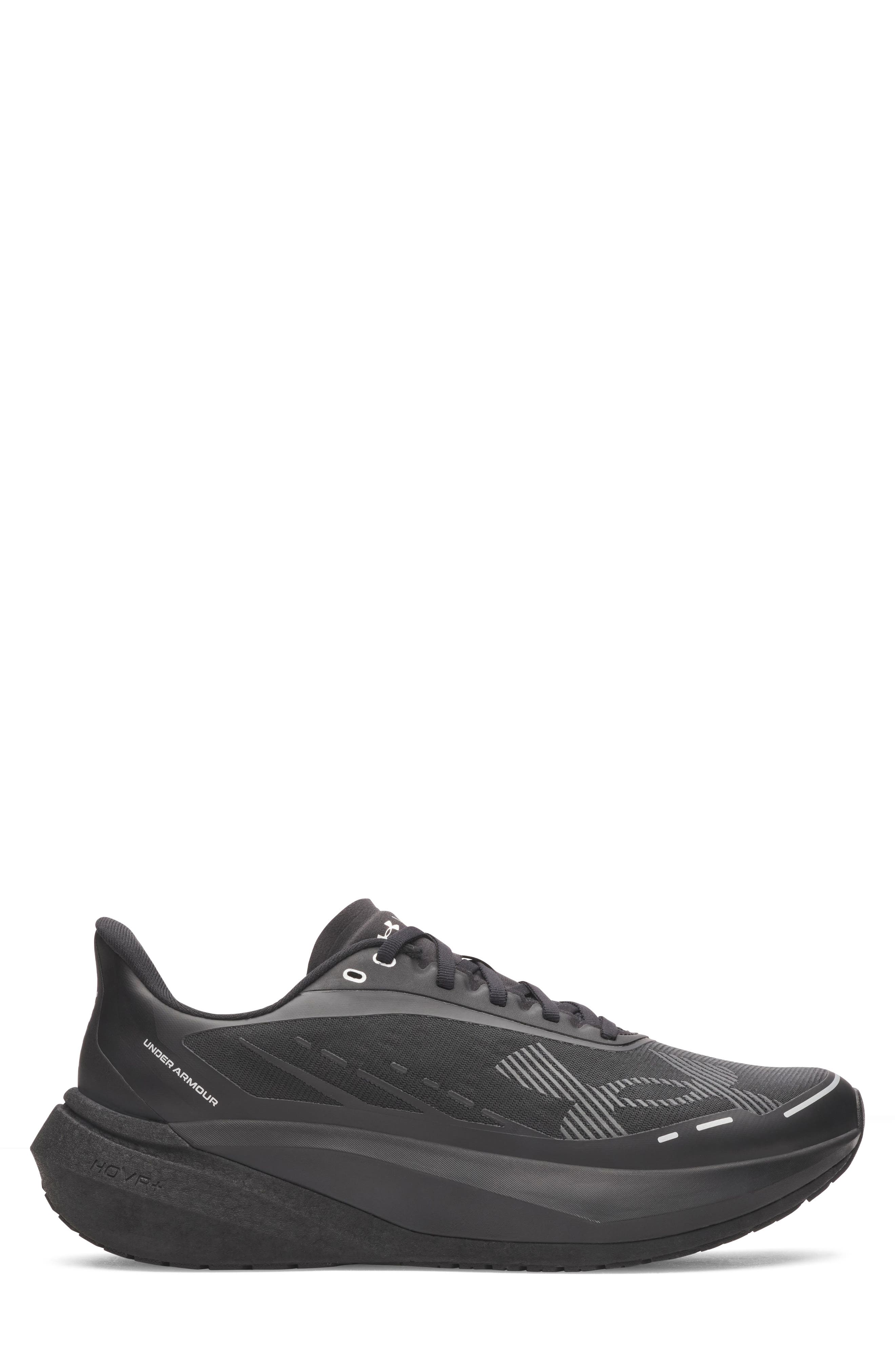 Under Armour UA Velociti Distance Running Shoe, Alternate, color, Black / Metallic Gun Metal