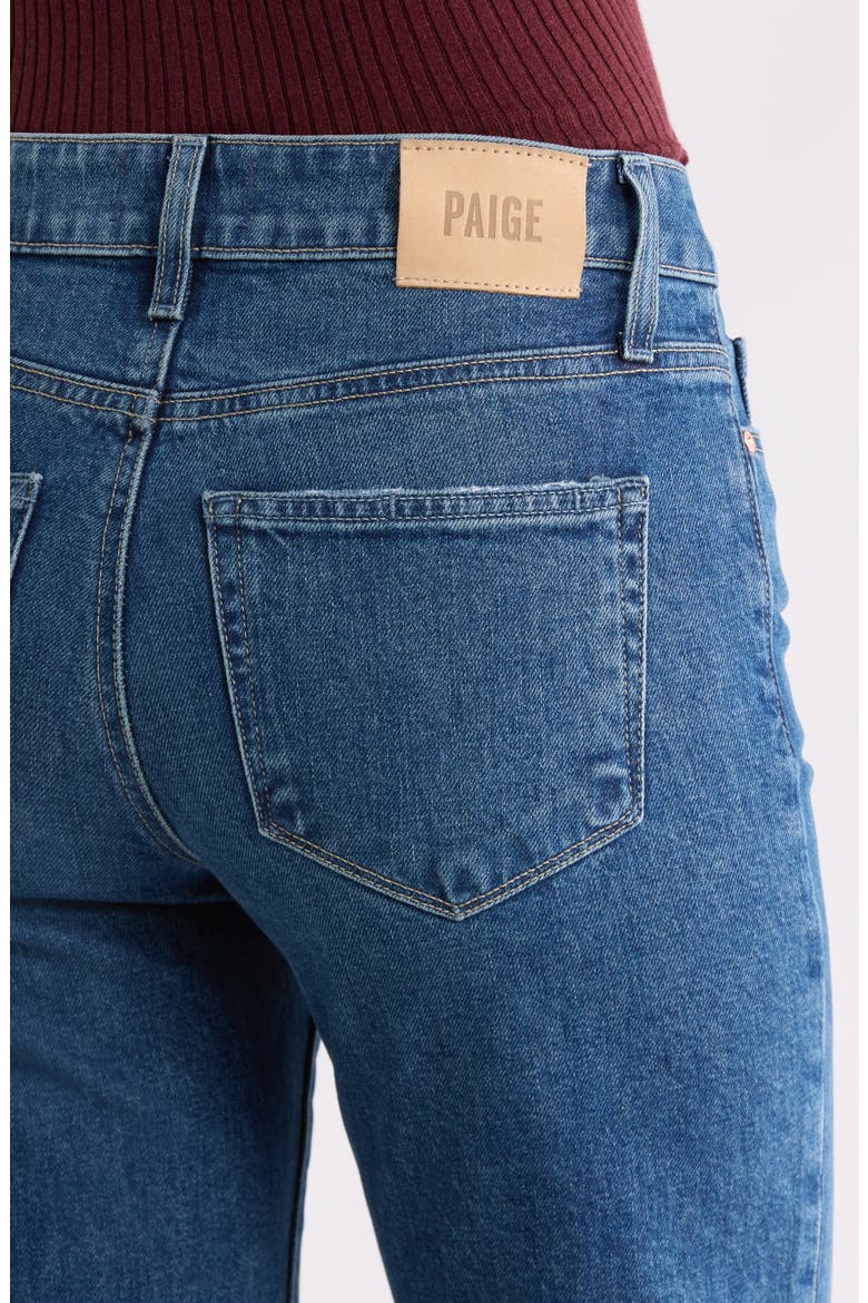 Leenah Raw Hem High Waist Ankle Wide Leg Jeans, Alternate, color, TRAVERSE