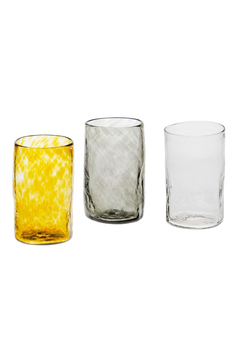 Xaquixe Large Tumbler - 12 Oz - Set of 6, Alternate, color, Clear