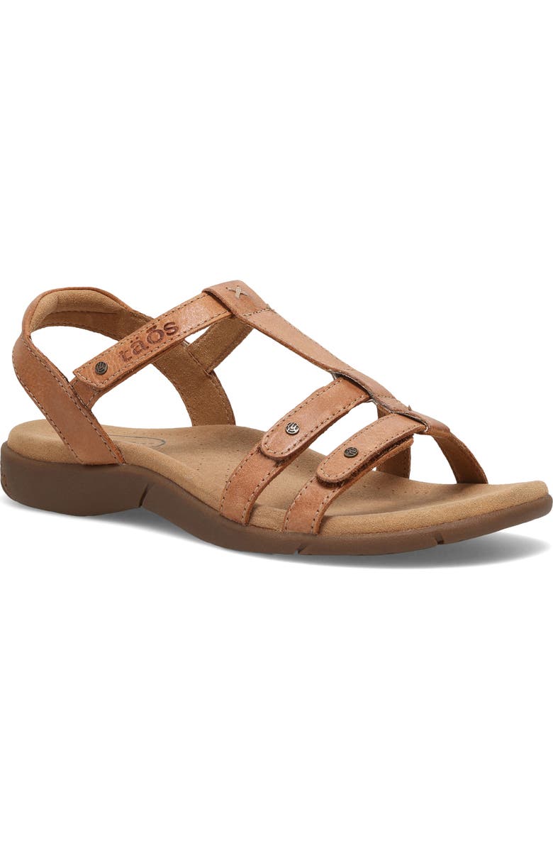 Taos Trophy 2 Sandal, Main, color, Honey