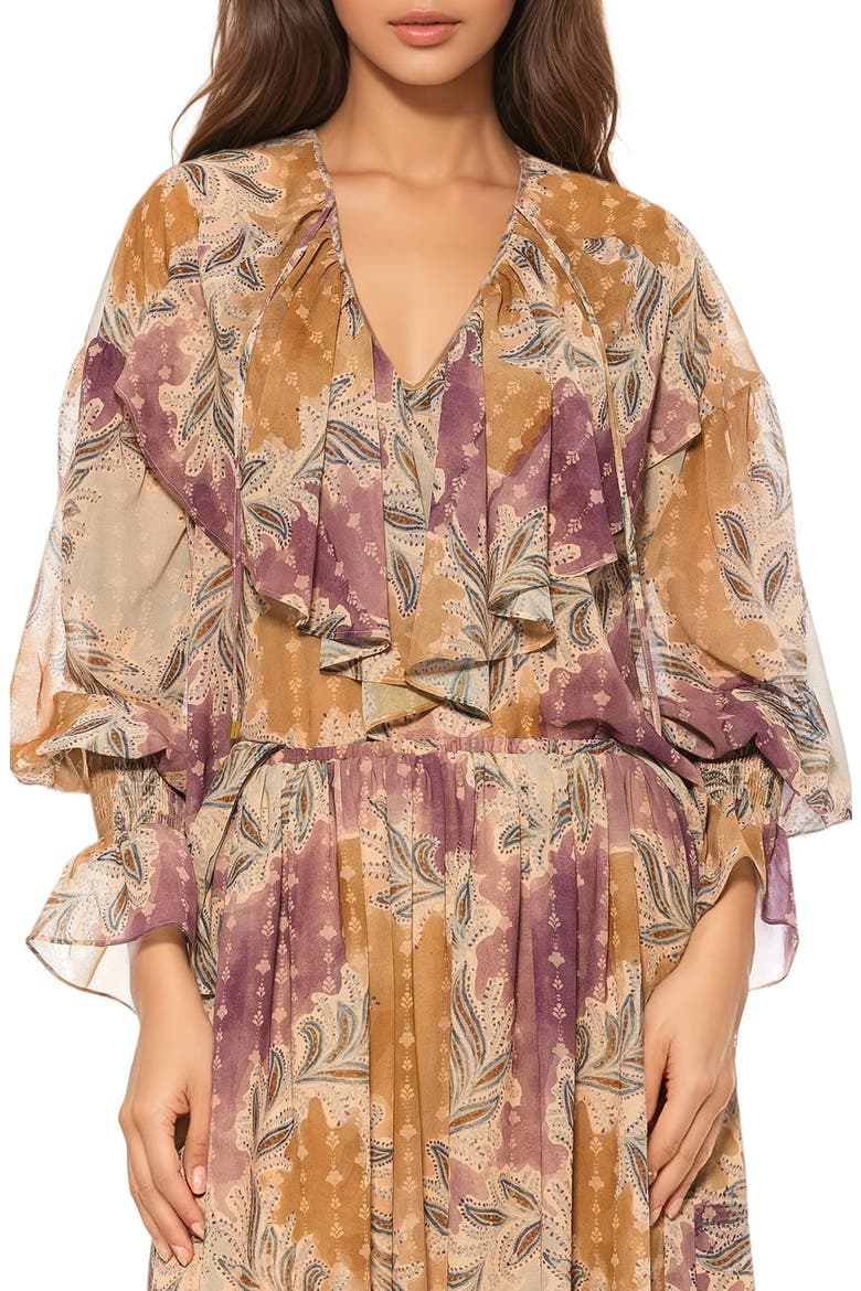 Serelise Ruffle Top, Main, color, MULTI PAISLEY