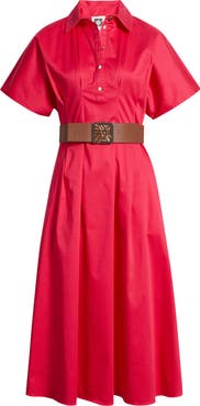 Anne Klein Pleated Shirtdress
